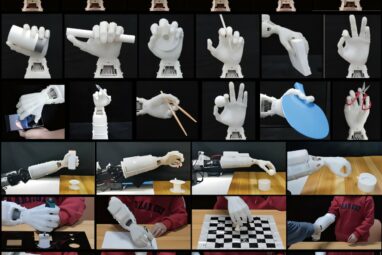 Lightweight prosthetic hand matches human dexterity with 19 ...