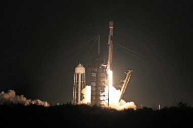 Private US company blasts off for second Moon landing attempt