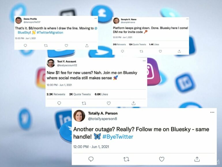Researchers find Bluesky is similarly structured to other social ...