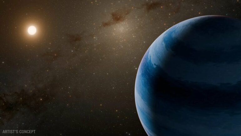 Scientists spot candidate for speediest exoplanet system