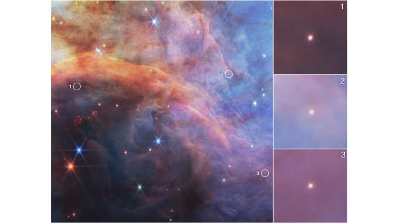 Webb peers deeper into mysterious Flame Nebula to find 'failed stars'