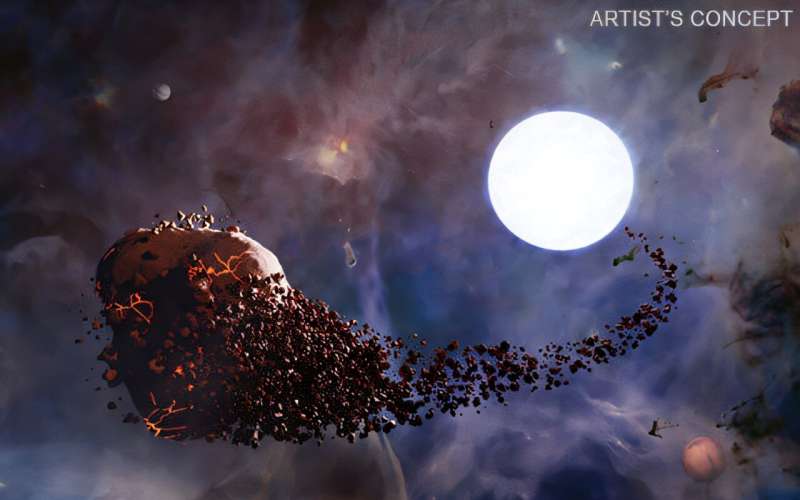 X-ray Signal Points to Destroyed Planet, Chandra Finds