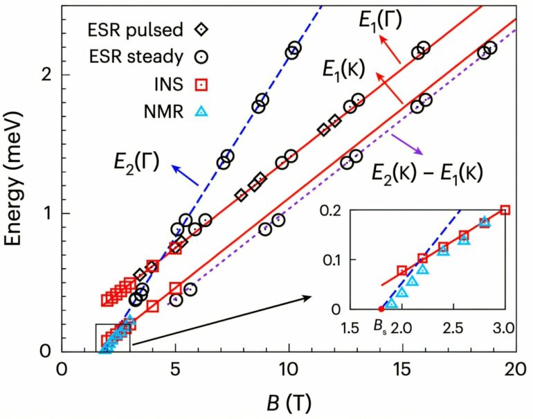 First observation of Bose–Einstein condensation of two-magnon ...