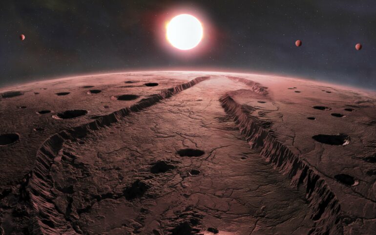 Four tiny planets are orbiting one of our nearest stars