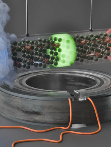 Quantum heat dynamics toggled by magnetic fields in semimetal ZrTe₅