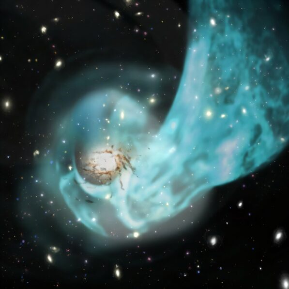 Sloshing' from celestial collisions solves mystery of how galactic ...