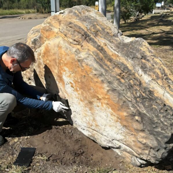 Unnoticed for decades, dinosaur footprints at Australian school ...