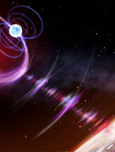 White dwarf and red dwarf duo emit radio pulses every two hours