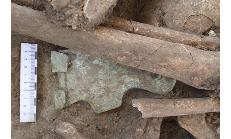 A mass grave for fighters in a Roman Empire-era battle is revealed in Vienna