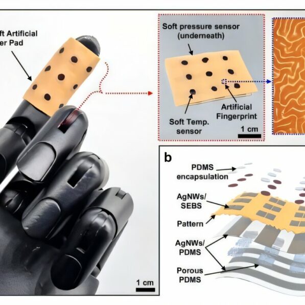 Electronic skin with unique fingerprint patterns offers enhanced ...
