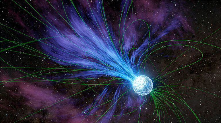 Flares from magnetized stars can forge planets' worth of gold