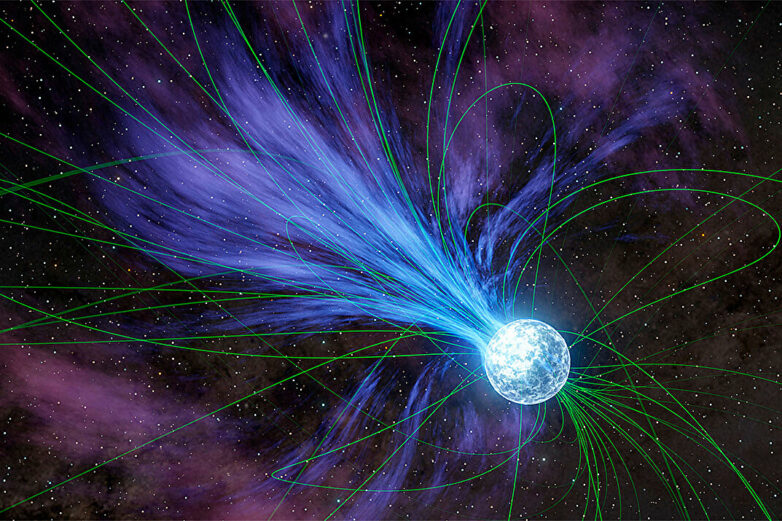 Flares from magnetized stars can forge planets' worth of gold