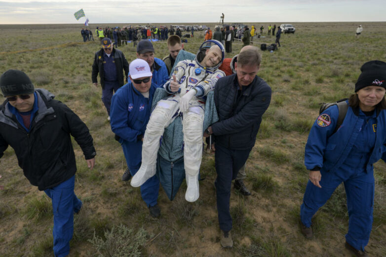 NASA's oldest active astronaut returns to Earth on 70th birthday