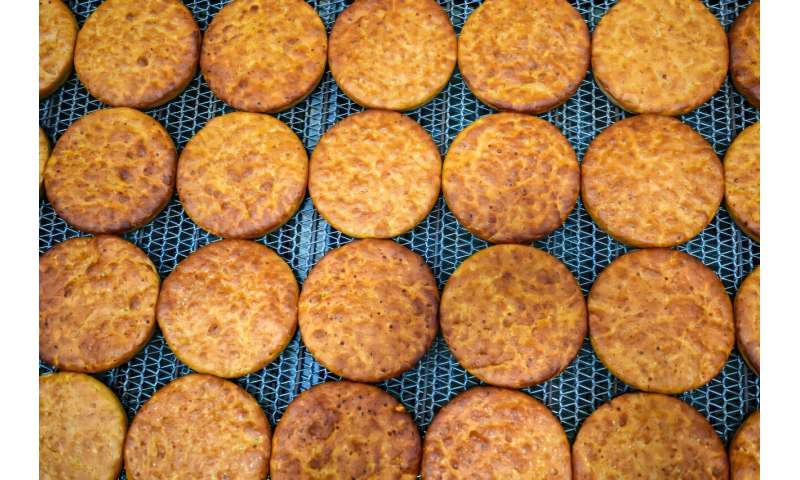 'The combination of ancestral wheat flour, lentils and bulgur results in a rich, satiating, low-gluten, preservative-free bread,' says Serap Guler, the bakery's manager