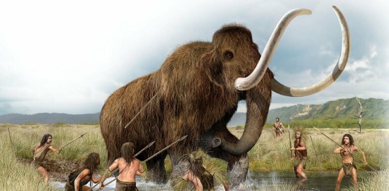 How the extinction of Ice Age mammals may have forced humans to ...