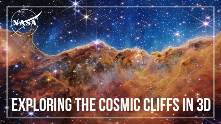 Exploring the Cosmic Cliffs in 3D