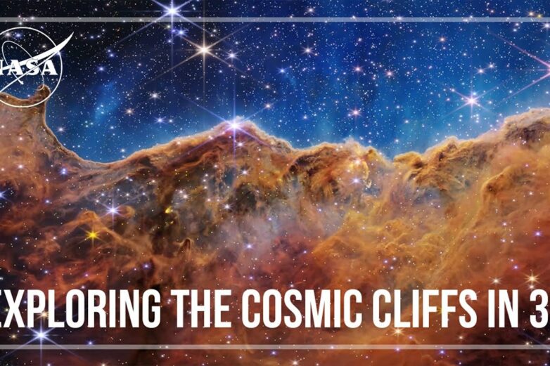 Exploring the Cosmic Cliffs in 3D