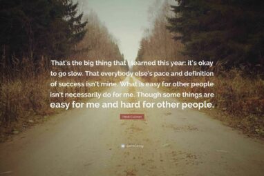 Heidi Cullinan Quote: “That's the big thing that I learned this ...