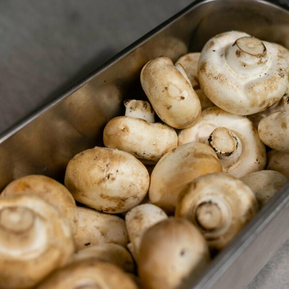 Examining mushrooms under microscopes can help engineers design ...