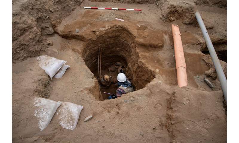 Utility workers in Peru unearth pre-Incan tomb with 1,000-year-old remains