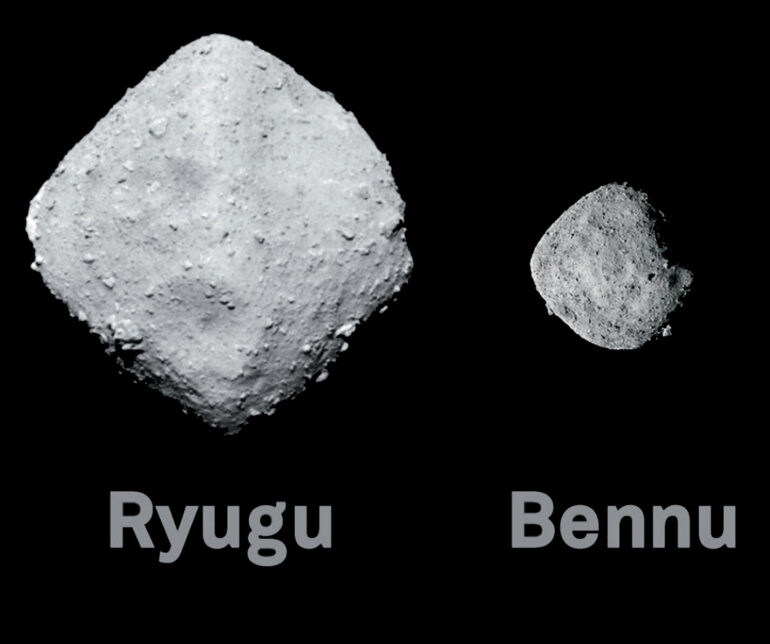 Spectral analysis suggests asteroids Bennu and Ryugu are part of ...