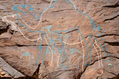 12,000-year-old monumental camel rock art acted as ancient 'road ...