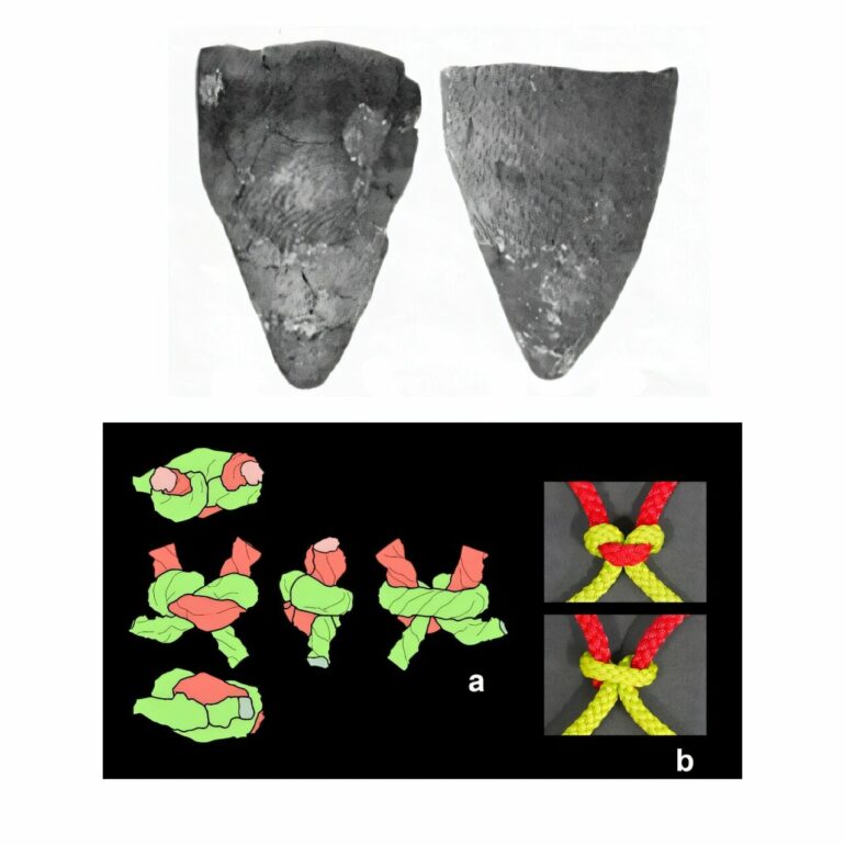 Ancient fishing nets resurrected from pottery using X-ray CT