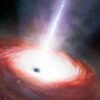 Supermassive black hole spews gas at record speeds, upending mass ...