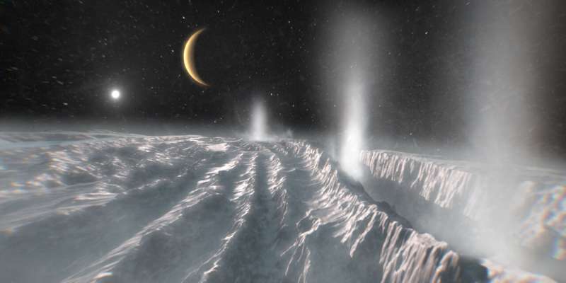Cassini proves complex chemistry in Enceladus ocean
