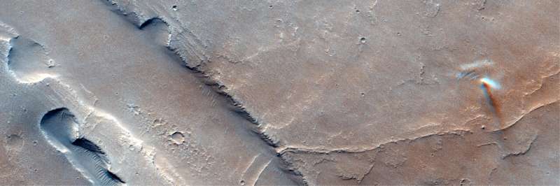 Dancing dust devils trace raging winds on Mars