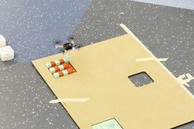 AI-guided drones use 3D printing to build structures in hard-to ...