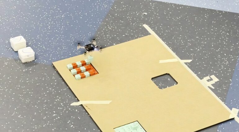 AI-guided drones use 3D printing to build structures in hard-to ...