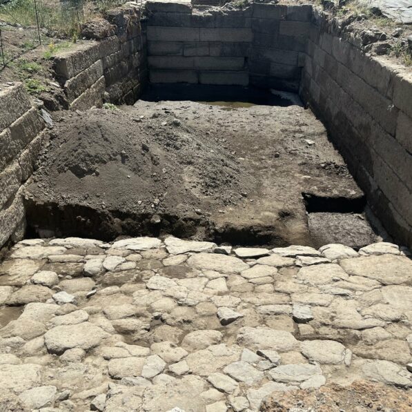 Hidden for centuries: Archaeologists unearth ancient Roman water basin