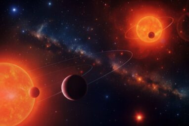 Three Earth-sized planets discovered in a compact binary system