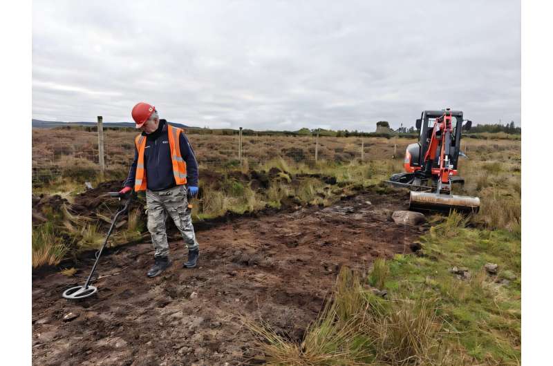 Archaeologists recover hundreds of Jacobite projectiles in unexplored area of Culloden