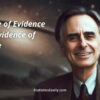 Absence of Evidence is not Evidence of Absence