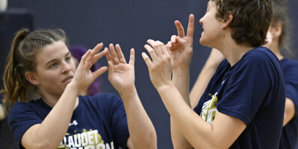 People who talk with their hands seem more clear